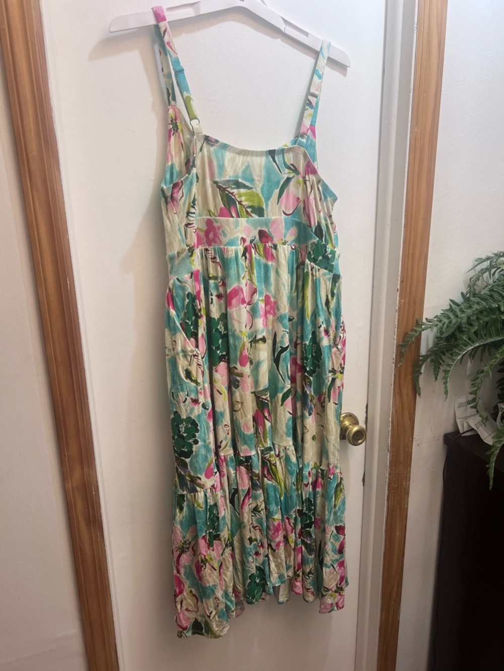 Torrid Midi Supersoft
Tiered Tie Front Dress - Picture 4 of 6